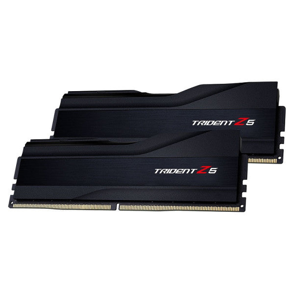 G.Skill Trident Z5 32Go (2 x 16Go) DDR5 6400 MHz CL32 - Black G.Skill Trident Z5 32Go (2 x 16Go) DDR5 6400 MHz CL32 - Black